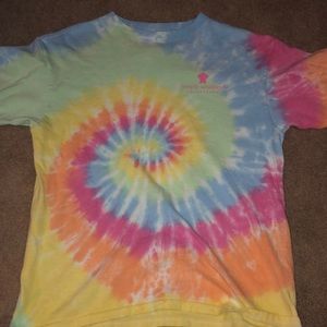 Tie-dye simply southern.